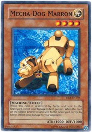 Mecha-Dog Marron (DR3-EN139) - Dark Revelation Volume 3 Unlimited - Premium Yugioh Single from Konami - Just $0.59! Shop now at Game Crave Tournament Store