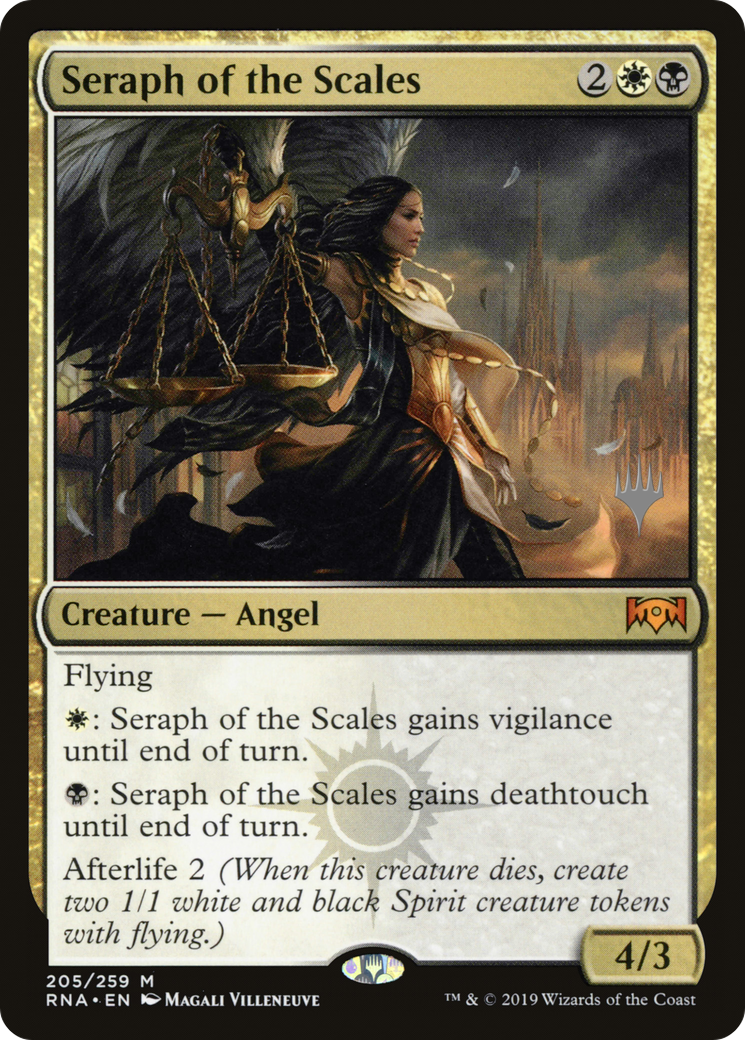Seraph of the Scales (PRNA-205P) - Ravnica Allegiance Promos - Premium MTG Single from Wizards of the Coast - Just $1.74! Shop now at Game Crave Tournament Store
