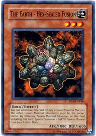 The Earth - Hex-Sealed Fusion (DR3-EN149) - Dark Revelation Volume 3 Unlimited - Premium Yugioh Single from Konami - Just $0.14! Shop now at Game Crave Tournament Store