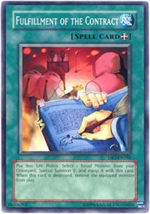 Fulfillment of the Contract (DR3-EN166) - Dark Revelation Volume 3 Unlimited - Premium Yugioh Single from Konami - Just $0.25! Shop now at Game Crave Tournament Store