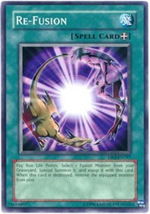 Re-Fusion (DR3-EN167) - Dark Revelation Volume 3 Unlimited - Premium Yugioh Single from Konami - Just $0.25! Shop now at Game Crave Tournament Store