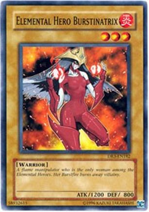 Elemental Hero Burstinatrix (DR3-EN182) - Dark Revelation Volume 3 Unlimited - Premium Yugioh Single from Konami - Just $0.58! Shop now at Game Crave Tournament Store