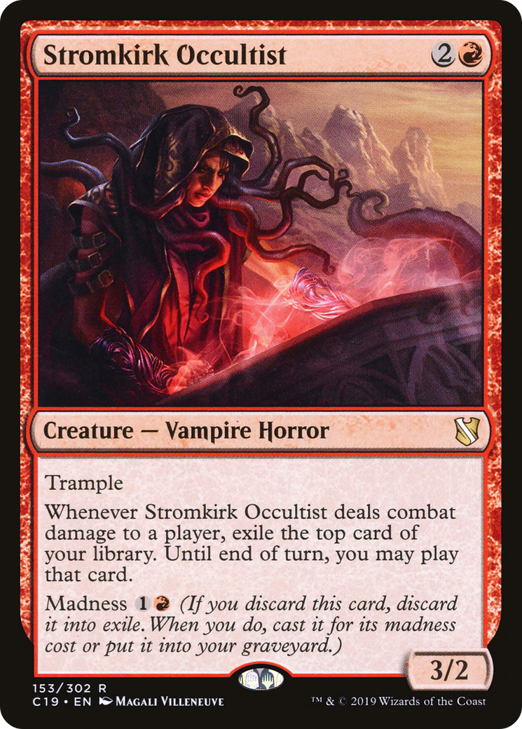 Stromkirk Occultist (C19-153) - Commander 2019 - Premium MTG Single from Wizards of the Coast - Just $0.08! Shop now at Game Crave Tournament Store