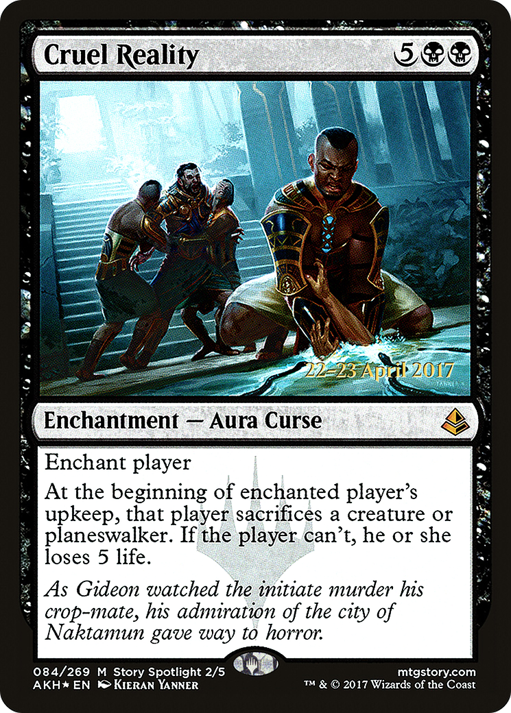 Cruel Reality (PAKH-84S) - Amonkhet Promos Foil - Premium MTG Single from Wizards of the Coast - Just $4.95! Shop now at Game Crave Tournament Store
