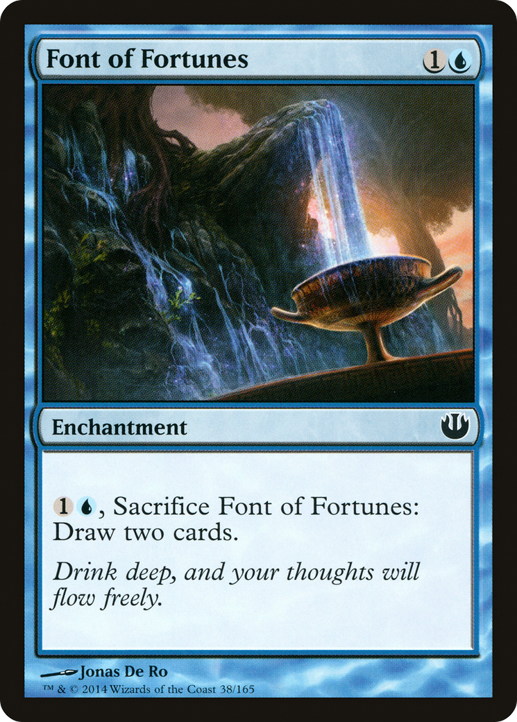 Font of Fortunes (JOU-038) - Journey into Nyx - Premium MTG Single from Wizards of the Coast - Just $0.08! Shop now at Game Crave Tournament Store