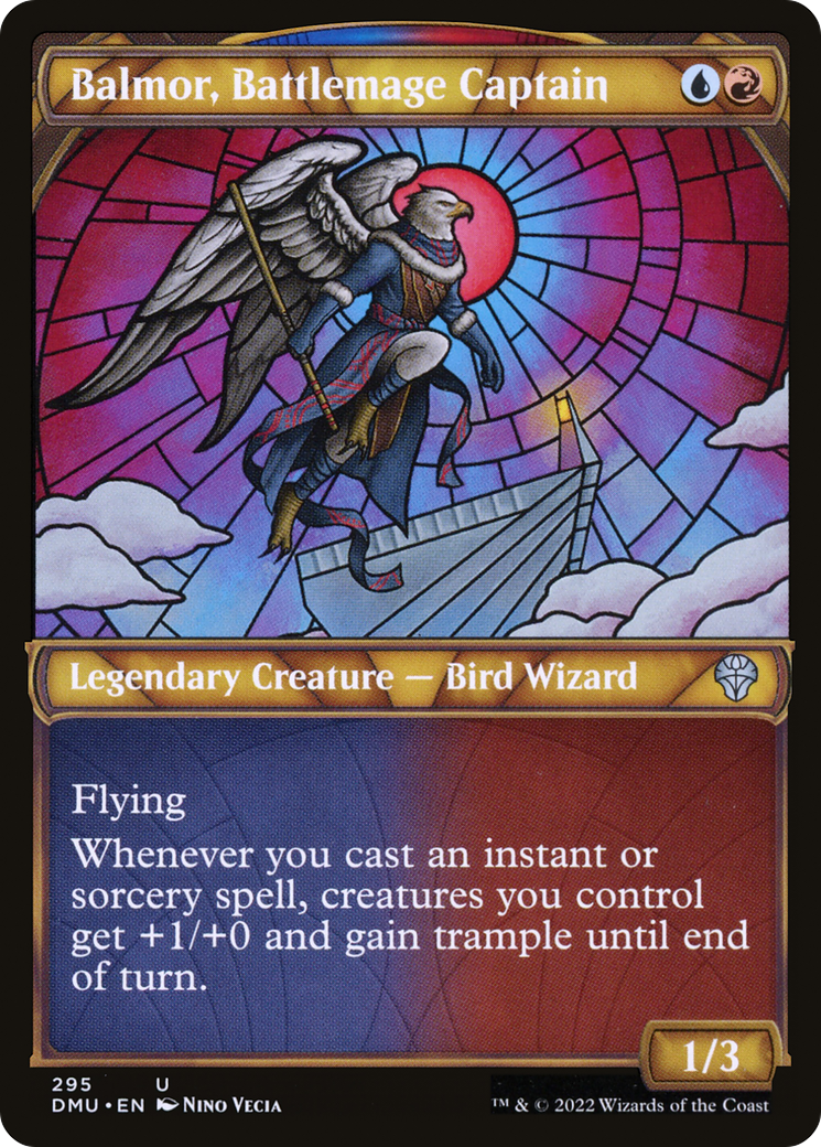 Balmor, Battlemage Captain (DMU-295) - Dominaria United: (Showcase) - Premium MTG Single from Wizards of the Coast - Just $0.25! Shop now at Game Crave Tournament Store