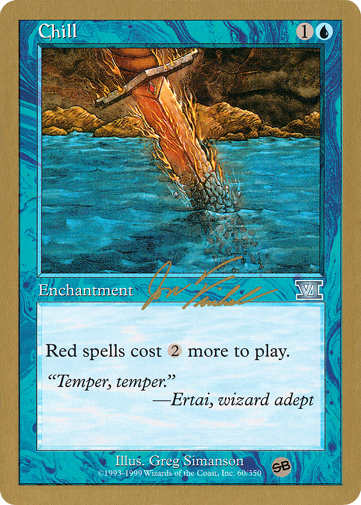 Chill (WC00-JF60SB) - World Championship Decks 2000 - Premium MTG Single from Wizards of the Coast - Just $0.08! Shop now at Game Crave Tournament Store