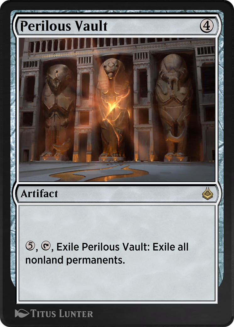 Perilous Vault (AKR-278) - Amonkhet Remastered - Premium MTG Single from Wizards of the Coast - Just $0! Shop now at Game Crave Tournament Store