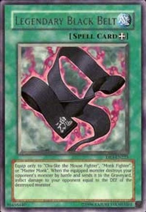 Legendary Black Belt (DR3-EN225) - Dark Revelation Volume 3 Unlimited - Premium Yugioh Single from Konami - Just $2.06! Shop now at Game Crave Tournament Store