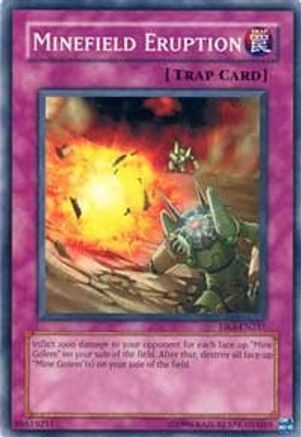 Minefield Eruption (DR3-EN231) - Dark Revelation Volume 3 Unlimited - Premium Yugioh Single from Konami - Just $0.25! Shop now at Game Crave Tournament Store