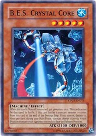 B.E.S. Crystal Core (CP03-EN015) - Champion Pack 3 Unlimited - Premium Yugioh Single from Konami - Just $0.28! Shop now at Game Crave Tournament Store