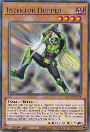 Inzektor Hopper (GRCR-EN041) - The Grand Creators 1st Edition - Premium Yugioh Single from Konami - Just $0.25! Shop now at Game Crave Tournament Store