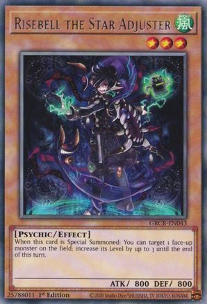 Risebell the Star Adjuster (GRCR-EN043) - The Grand Creators 1st Edition - Premium Yugioh Single from Konami - Just $0.25! Shop now at Game Crave Tournament Store