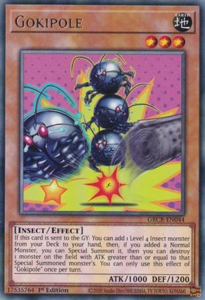 Gokipole (GRCR-EN044) - The Grand Creators 1st Edition - Premium Yugioh Single from Konami - Just $0.25! Shop now at Game Crave Tournament Store