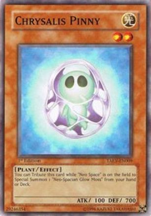 Chrysalis Pinny (TAEV-EN009) - Tactical Evolution Unlimited - Premium Yugioh Single from Konami - Just $0.08! Shop now at Game Crave Tournament Store