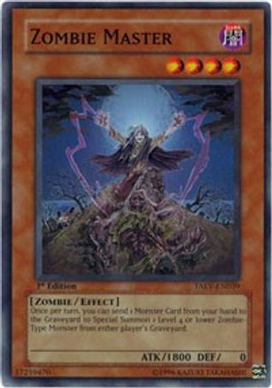 Zombie Master (TAEV-EN039) - Tactical Evolution 1st Edition - Premium Yugioh Single from Konami - Just $3.61! Shop now at Game Crave Tournament Store