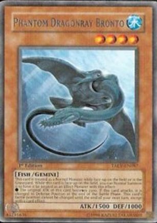 Phantom Dragonray Bronto (TAEV-EN087) - Tactical Evolution Unlimited - Premium Yugioh Single from Konami - Just $0.25! Shop now at Game Crave Tournament Store