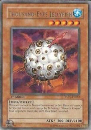 Thousand-Eyes Jellyfish (TAEV-EN082) - Tactical Evolution Unlimited - Premium Yugioh Single from Konami - Just $0.25! Shop now at Game Crave Tournament Store