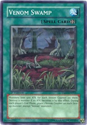 Venom Swamp (TAEV-EN051) - Tactical Evolution Unlimited - Premium Yugioh Single from Konami - Just $0.26! Shop now at Game Crave Tournament Store