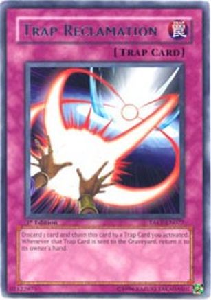Trap Reclamation (TAEV-EN077) - Tactical Evolution 1st Edition - Premium Yugioh Single from Konami - Just $0.38! Shop now at Game Crave Tournament Store