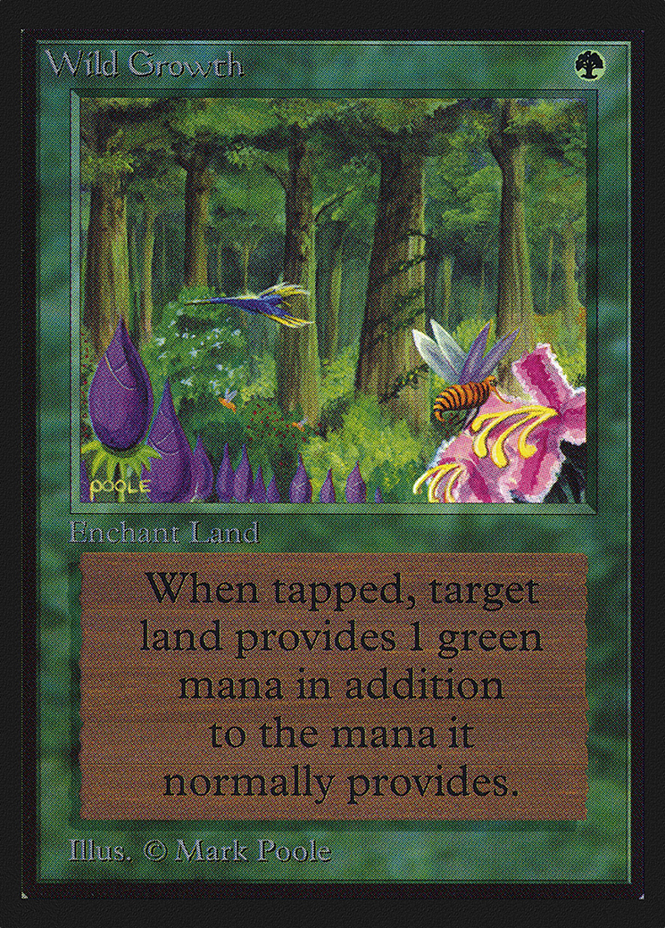 Wild Growth (CEI-230) - Intl. Collectors' Edition - Premium MTG Single from Wizards of the Coast - Just $0.88! Shop now at Game Crave Tournament Store