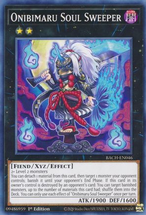 Onibimaru Soul Sweeper (BACH-EN046) - Battle of Chaos 1st Edition - Premium Yugioh Single from Konami - Just $0.25! Shop now at Game Crave Tournament Store