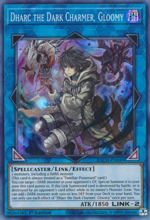 Dharc the Dark Charmer, Gloomy (BACH-EN049) - Battle of Chaos 1st Edition - Premium Yugioh Single from Konami - Just $0.30! Shop now at Game Crave Tournament Store