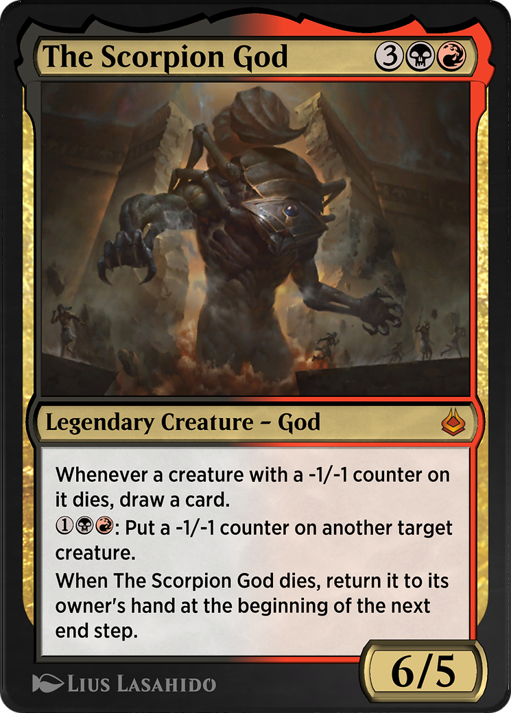 The Scorpion God (AKR-260) - Amonkhet Remastered - Premium MTG Single from Wizards of the Coast - Just $0! Shop now at Game Crave Tournament Store