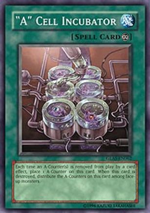 "A" Cell Incubator (GLAS-EN062) - Gladiator's Assault Unlimited - Premium Yugioh Single from Konami - Just $0.25! Shop now at Game Crave Tournament Store