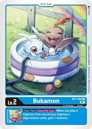 Bukamon (BT7-002) - Next Adventure - Premium Digimon Single from Bandai - Just $1.30! Shop now at Game Crave Tournament Store