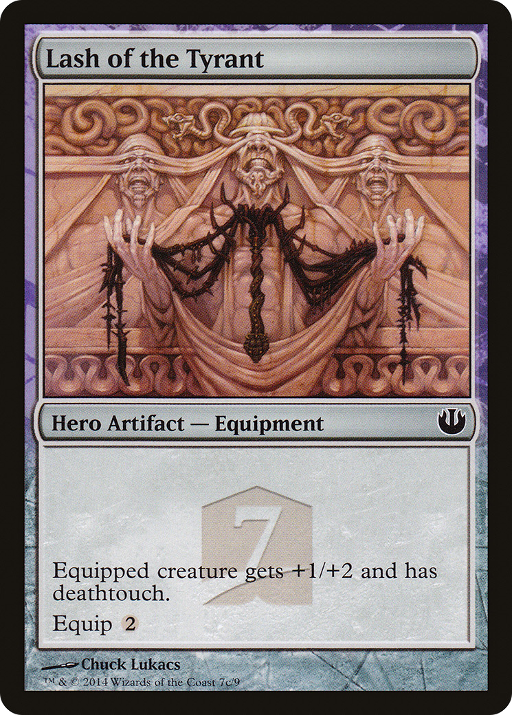 Lash of the Tyrant (THP3-07C) - Journey into Nyx Hero's Path - Premium MTG Single from Wizards of the Coast - Just $0.83! Shop now at Game Crave Tournament Store