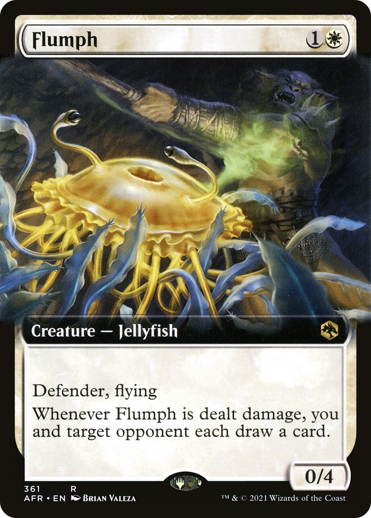 Flumph (AFR-361) - Adventures in the Forgotten Realms: (Extended Art) Foil - Premium MTG Single from Wizards of the Coast - Just $0.46! Shop now at Game Crave Tournament Store