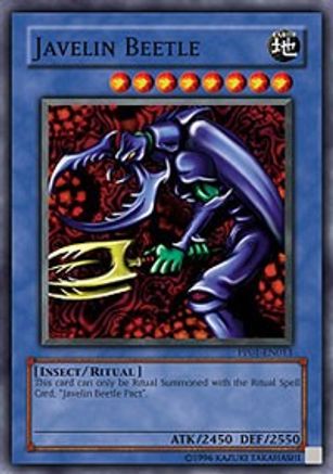 Javelin Beetle (PP01-EN013) - Premium Pack 1 Unlimited - Premium Yugioh Single from Konami - Just $0.24! Shop now at Game Crave Tournament Store
