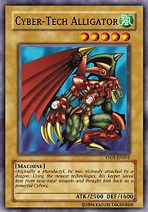 Cyber-Tech Alligator (YSDS-EN001) - Starter Deck: Syrus Truesdale Unlimited - Premium Yugioh Single from Konami - Just $0.16! Shop now at Game Crave Tournament Store