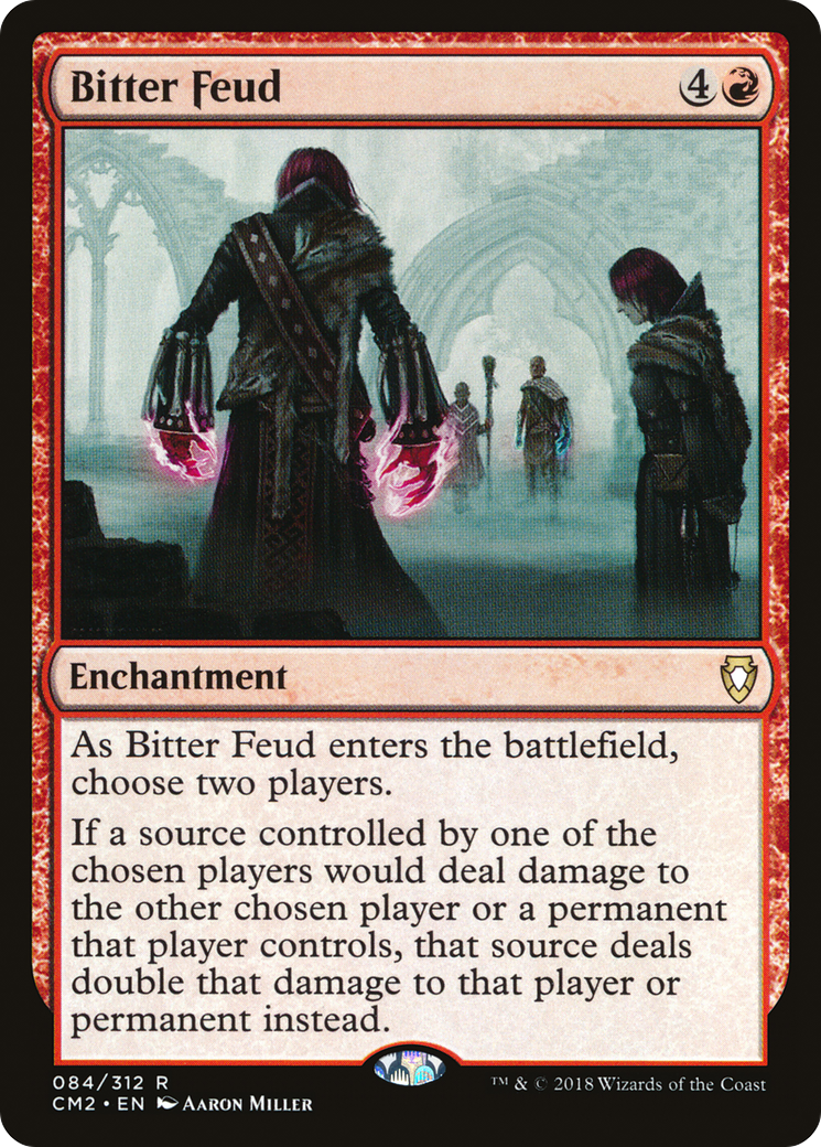Bitter Feud (CM2-084) - Commander Anthology Volume II - Premium MTG Single from Wizards of the Coast - Just $0.12! Shop now at Game Crave Tournament Store