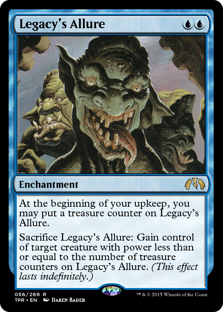 Legacy's Allure (TPR-056) - Tempest Remastered Foil - Premium MTG Single from Wizards of the Coast - Just $0! Shop now at Game Crave Tournament Store