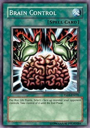 Brain Control (YSDS-EN031) - Starter Deck: Syrus Truesdale 1st Edition - Premium Yugioh Single from Konami - Just $0.38! Shop now at Game Crave Tournament Store