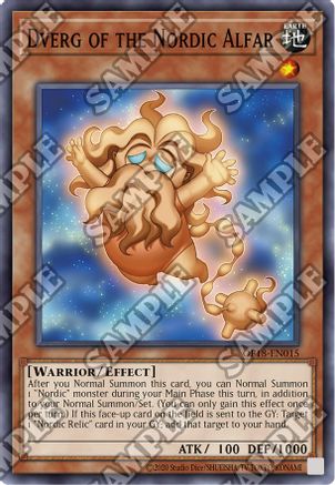Dverg of the Nordic Alfar (OP18-EN015) - OTS Tournament Pack 18 Unlimited - Premium Yugioh Single from Konami - Just $0.25! Shop now at Game Crave Tournament Store