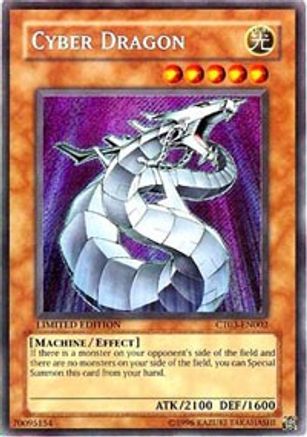 Cyber Dragon (CT03-EN002) - 2006 Collectors Tin Limited - Premium Yugioh Single from Konami - Just $6.66! Shop now at Game Crave Tournament Store