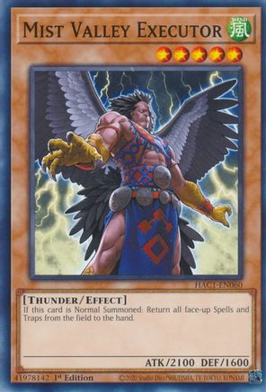 Mist Valley Executor (HAC1-EN060) - Hidden Arsenal: Chapter 1 1st Edition - Premium Yugioh Single from Konami - Just $0.25! Shop now at Game Crave Tournament Store