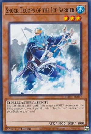 Shock Troops of the Ice Barrier (HAC1-EN037) - Hidden Arsenal: Chapter 1 1st Edition - Premium Yugioh Single from Konami - Just $0.25! Shop now at Game Crave Tournament Store