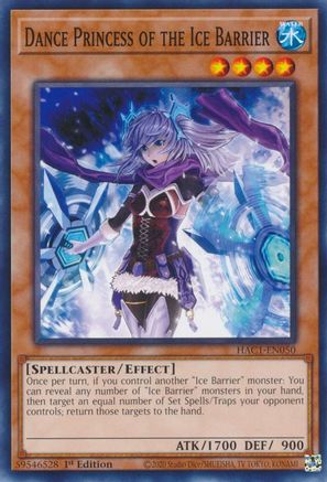 Dance Princess of the Ice Barrier (HAC1-EN050) - Hidden Arsenal: Chapter 1 1st Edition - Premium Yugioh Single from Konami - Just $0.08! Shop now at Game Crave Tournament Store