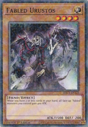 Fabled Urustos (Duel Terminal) (HAC1-EN128) - Hidden Arsenal: Chapter 1 1st Edition - Premium Yugioh Single from Konami - Just $0.25! Shop now at Game Crave Tournament Store