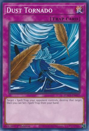 Dust Tornado (HAC1-EN027) - Hidden Arsenal: Chapter 1 1st Edition - Premium Yugioh Single from Konami - Just $0.85! Shop now at Game Crave Tournament Store