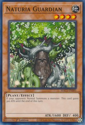 Naturia Guardian (HAC1-EN095) - Hidden Arsenal: Chapter 1 1st Edition - Premium Yugioh Single from Konami - Just $0.25! Shop now at Game Crave Tournament Store