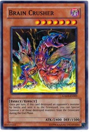 Brain Crusher (GX03-EN001) - GX Spirit Caller Promo Limited - Premium Yugioh Single from Konami - Just $0.45! Shop now at Game Crave Tournament Store