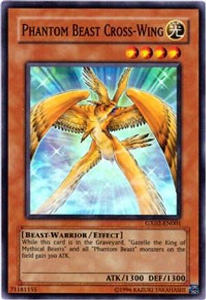 Phantom Beast Cross-Wing (GX02-EN001) - GX Tag Force Promo Limited - Premium Yugioh Single from Konami - Just $1.18! Shop now at Game Crave Tournament Store