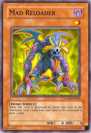 Mad Reloader (GX Tag Force 2) (GX04-EN001) - Yu-Gi-Oh! Video Game Promotional Cards Unlimited - Premium Yugioh Single from Konami - Just $0.63! Shop now at Game Crave Tournament Store