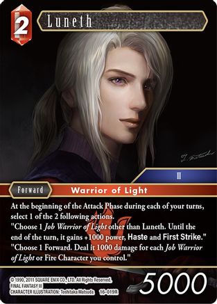 Luneth (EMISSARIES OF LIGHT) - Premium Final Fantasy Single from Emissaries of Light - Just $0.25! Shop now at Game Crave Tournament Store