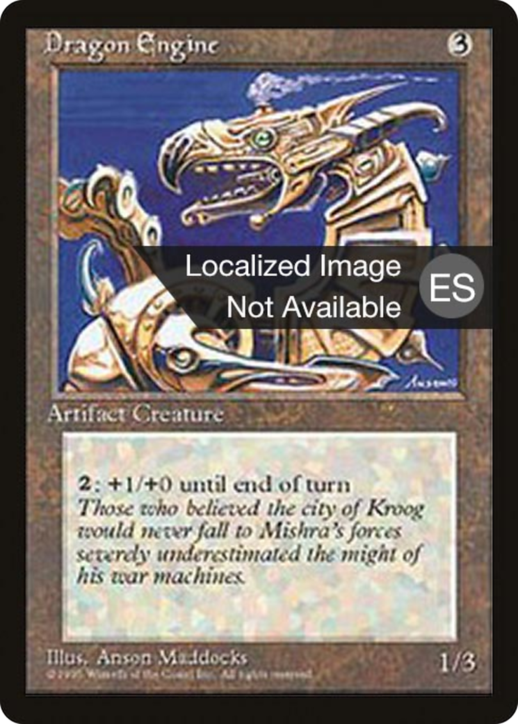 Dragon Engine (4BB-317) - Fourth Edition Foreign Black Border - Premium MTG Single from Wizards of the Coast - Just $5.44! Shop now at Game Crave Tournament Store